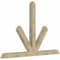 Ekena Millwork Saratoga Rough Sawn Timber Gable Bracket, Douglas Fir, 108"W x 72"H x 6"D x 6"F, 16/12 Pitch GBW108X72X0606SAR00RDF - alternate 3